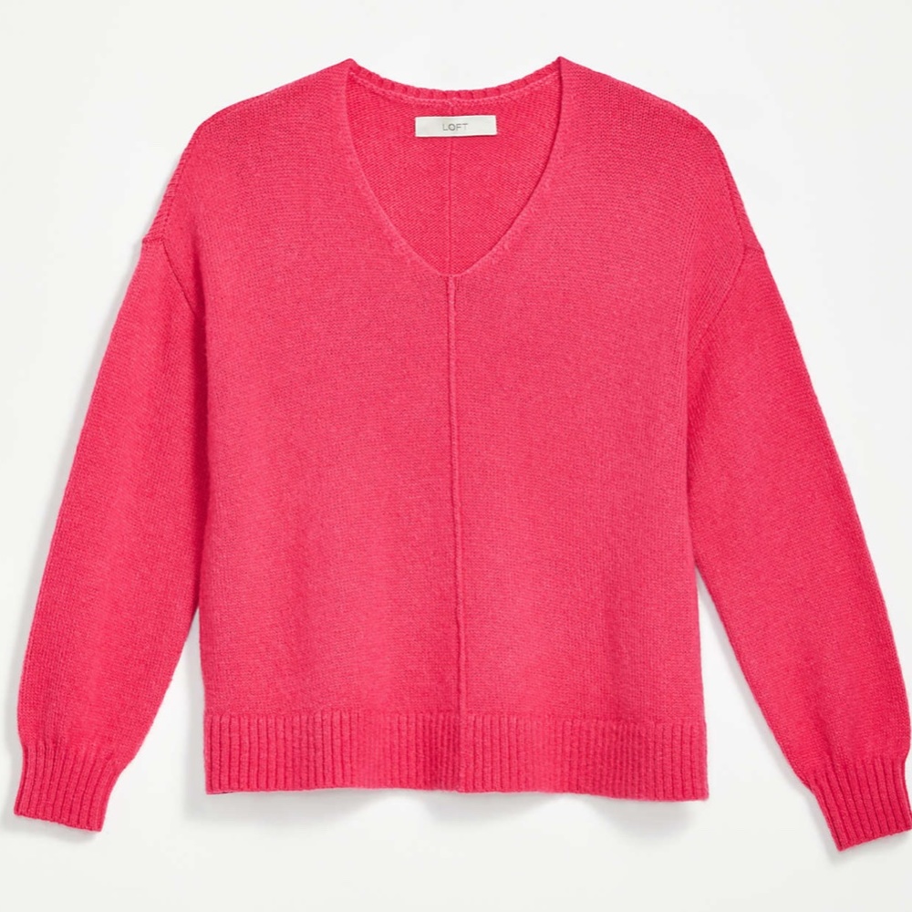 💕NEW LOFT PINK SWEATER!!💕